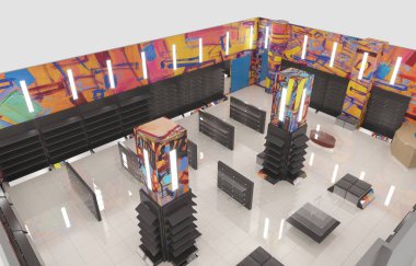 iç görselleştirme, 3 boyutlu illüstrasyon