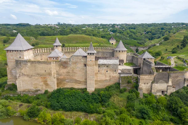 Eski kalenin görüntüsü, yukarıdan görüş. 