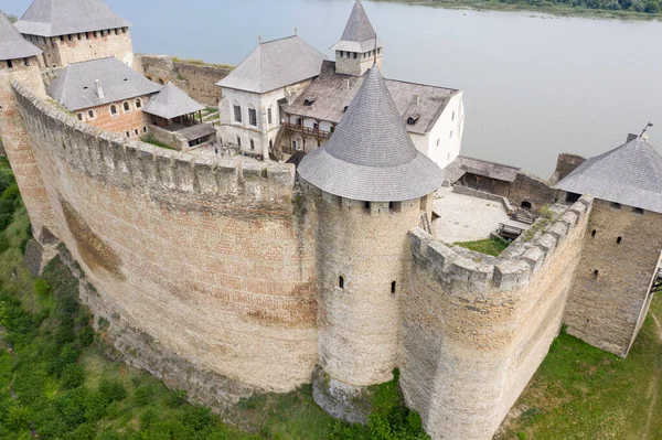 Eski kalenin görüntüsü, yukarıdan görüş. 