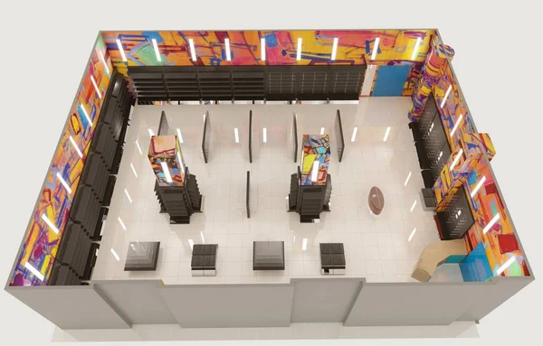 iç görselleştirme, 3 boyutlu illüstrasyon