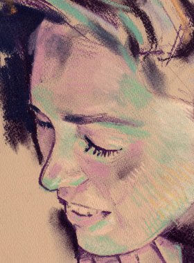 Kadın vücut parçaları boyası 