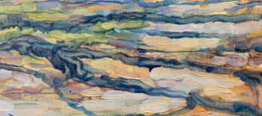 Modern soyut suluboya resim dokusu 