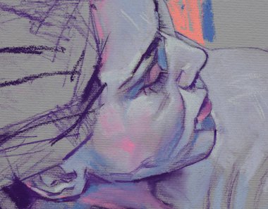 Kadın vücut parçaları boyası 