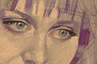 Kadın vücut parçaları boyası 