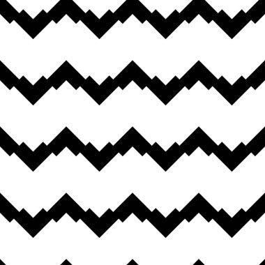 Dikişsiz zikzak desen