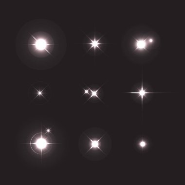 Parlayan yıldız toplama. Sparks, çeşitli form kümesi