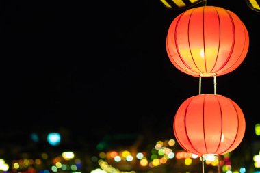 Güzel fener Hoi eski bir şehir. Lisanslı yüksek kaliteli stok görüntü çok fazla fener Satılık ve dekorasyon Hoi An. Hoi An, bir kez Faifo olarak bilinen ve ünlü bir Unesco Dünya miras alanı olarak