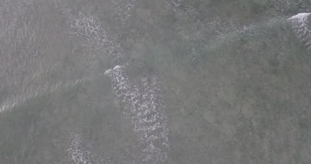 Pemandangan Udara Laut Pemandangan Atas Latar Belakang Alam Yang Menakjubkan — Stok Video