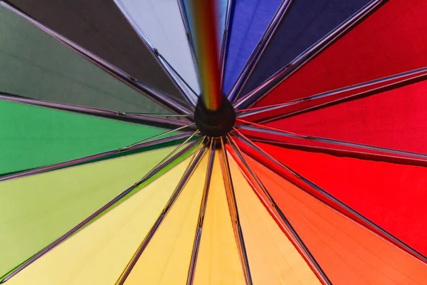 Fond Coloré Parapluie Coloré Close — Photo