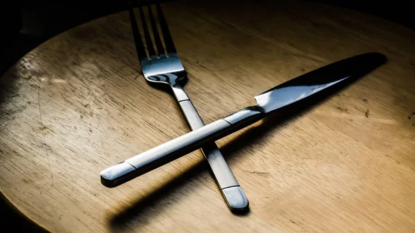 Fork Knife Kitchen — Stock Photo, Image