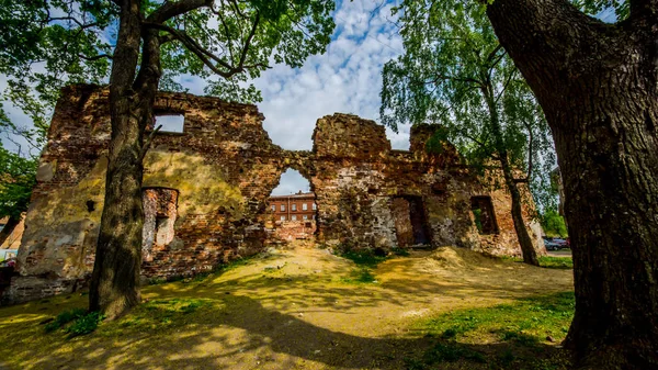Vyborg street, eski Finlandiya evde Vyborg şehir. Vyborg, Rusya 18 2018 olabilir