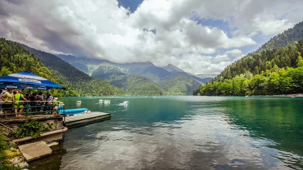 Lago Pizza Abhazia — Fotografia de Stock