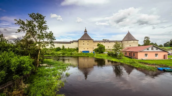 Ładoga Fortecę Leningrad Region Federacja Rosyjska Czerwca 2018 — Zdjęcie stockowe