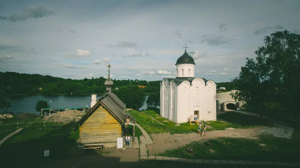 Eski Ladoga Kalesi. Leningrad Region, Rusya Federasyonu Haziran 2018