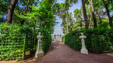 Yaz Bahçesi, Saint Petersburg bahar, Rusya Federasyonu