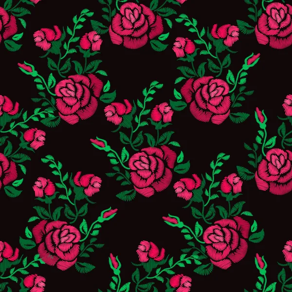 Moda çiçek nakış.