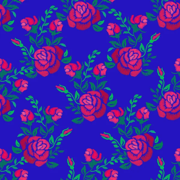 Moda çiçek nakış.