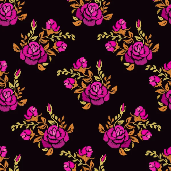 Moda çiçek nakış.