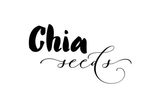 Chia σπόροι διάνυσμα φόντο — Διανυσματικό Αρχείο