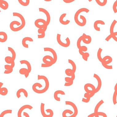 Yaşam mercan soyut seamless modeli.