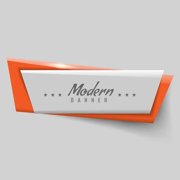 Új modern és divatos banner vektoros illusztráció — Stock Vector