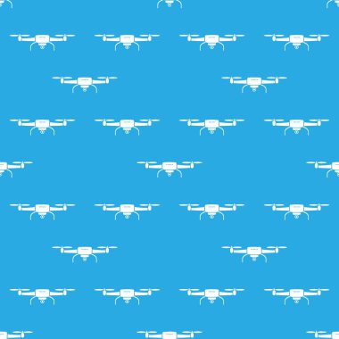 Dronlar sorunsuz şık doku desen. Vektör çizim.