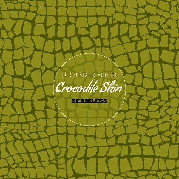 Reptile Alligator skin seamless pattern. Crocodile skin texture for textile design. Vector illustration. Royalty Free Stock Illustrations