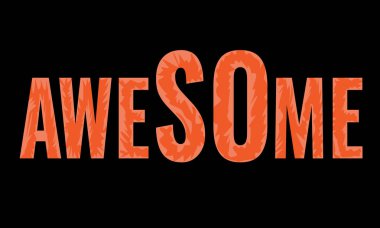 T-shirt tasarımı için harika bir slogan. Vektör çizimi.