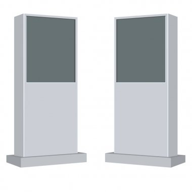 İnteraktif Bilgi Kiosk Terminal Standı Ekran Ekran KonsolInfokiosk