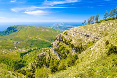 Manzara Sorrentos Yarımadası, İtalya
