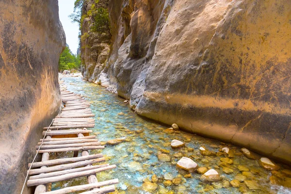 Samiriye Gorge. Crete, Yunanistan