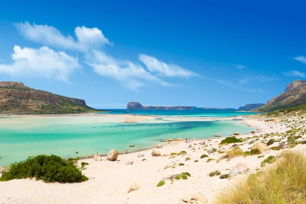 Tropikal plaj. Balos lagün, Crete, Yunanistan
