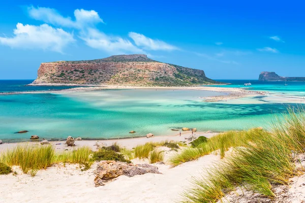 Tropenstrand. Balos Lagune, Beton, Griechenland — Stockfoto