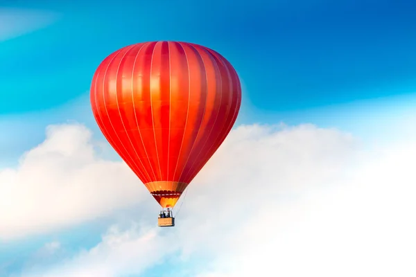 Aterrizaje en globo aerostático — Foto de Stock
