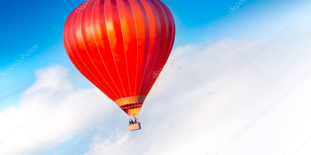 Hot Air Balloon Landing