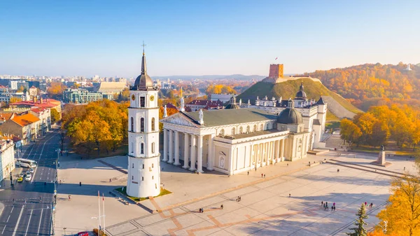 A Litván főváros, Vilniusi város nézete — Stock Fotó