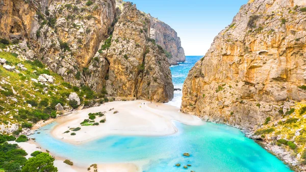 Torrente de Pareis, island of Mallorca, Balearic islands, Spain — Stock Photo, Image