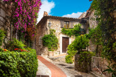 Vesnice Eze, Provence, jižní Francie