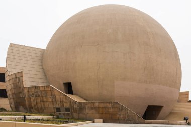 Tijuana, Baja California'deki/Meksika - 20 Haziran 2018: Kubbe Centro kültürel bir Tijuana (Cecut), sanat, sergi, bir IMAX Tiyatrosu, Botanik Bahçesi ve akvaryum ile bir kültür merkezi.