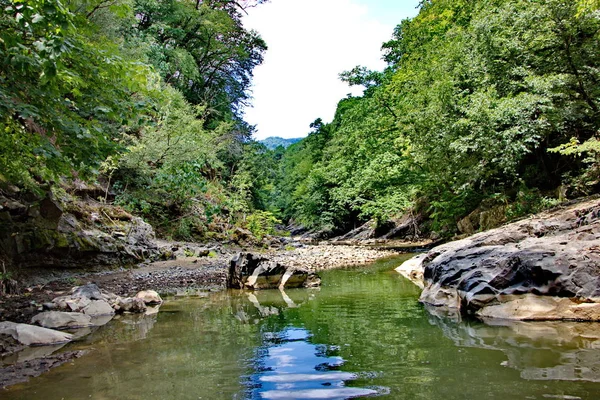 Beautiful banks of the river Vilash — Stock Photo, Image