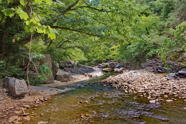 Mooie oevers van de rivier Vilash — Stockfoto