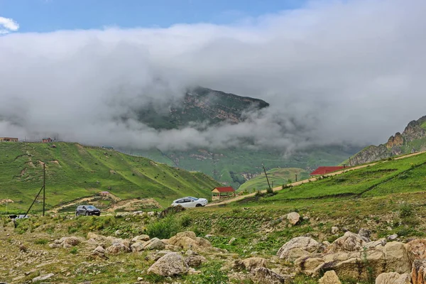 Paisagem montanhosa da região de Kusar — Fotografia de Stock