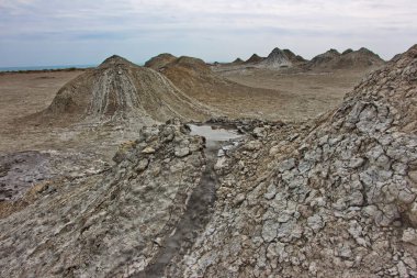 Çamur volkanlar Azərbaycan Respublikasının Qobustan bölgesinde