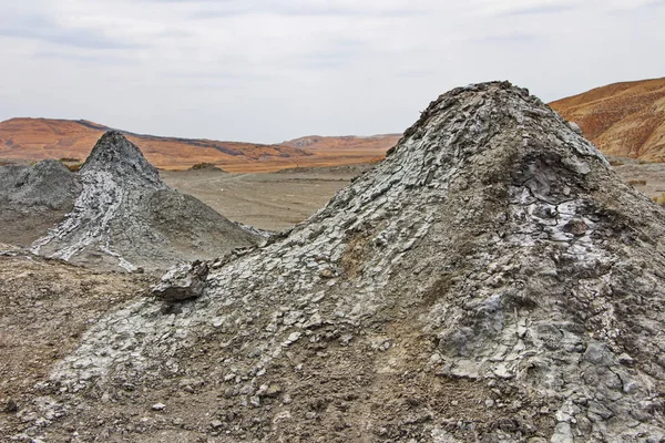 Schlammvulkane in der Gobustan-Region Azerbaijan — Stockfoto