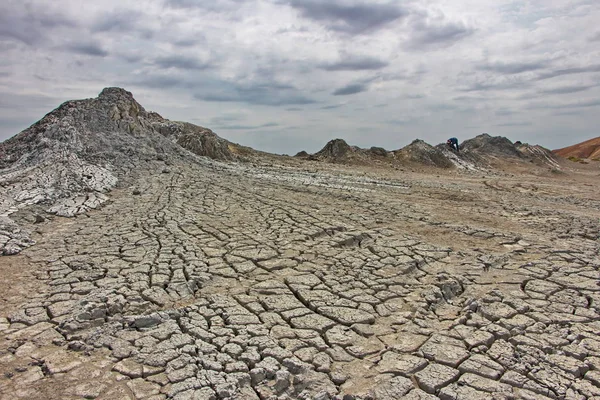 Schlammvulkane in der Gobustan-Region Azerbaijan — Stockfoto