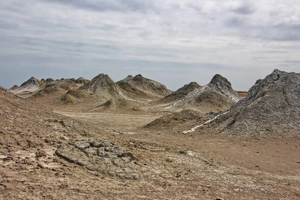 Schlammvulkane in der Gobustan-Region Azerbaijan — Stockfoto