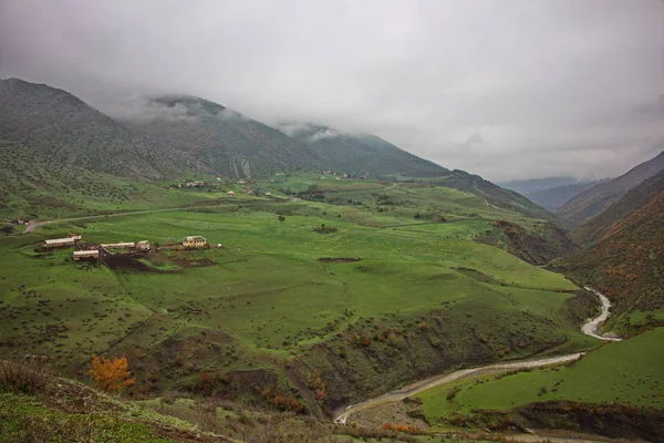 Paysage Automne Des Montagnes Talysh District Masalli — Photo