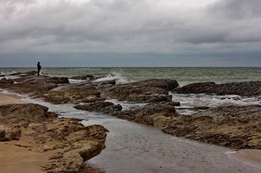 Hazar Denizi, Hazar kıyılarında Zaqulba Köyü