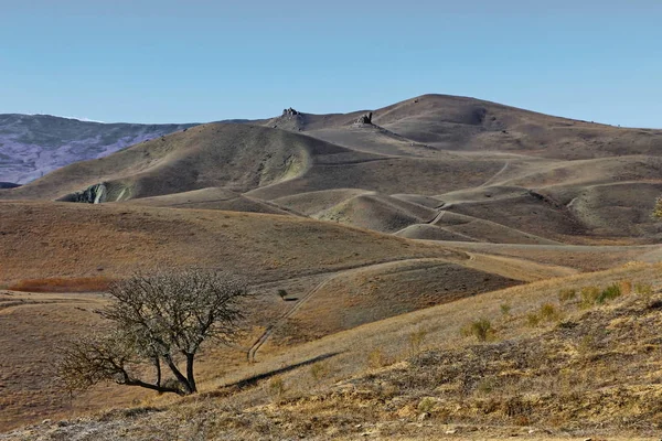 Paisaje montañoso de la región siyazana de Azerbaiyán — Foto de Stock