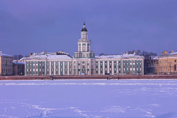 Vista desde la ciudad de San Petersburgo en invierno —  Fotos de Stock